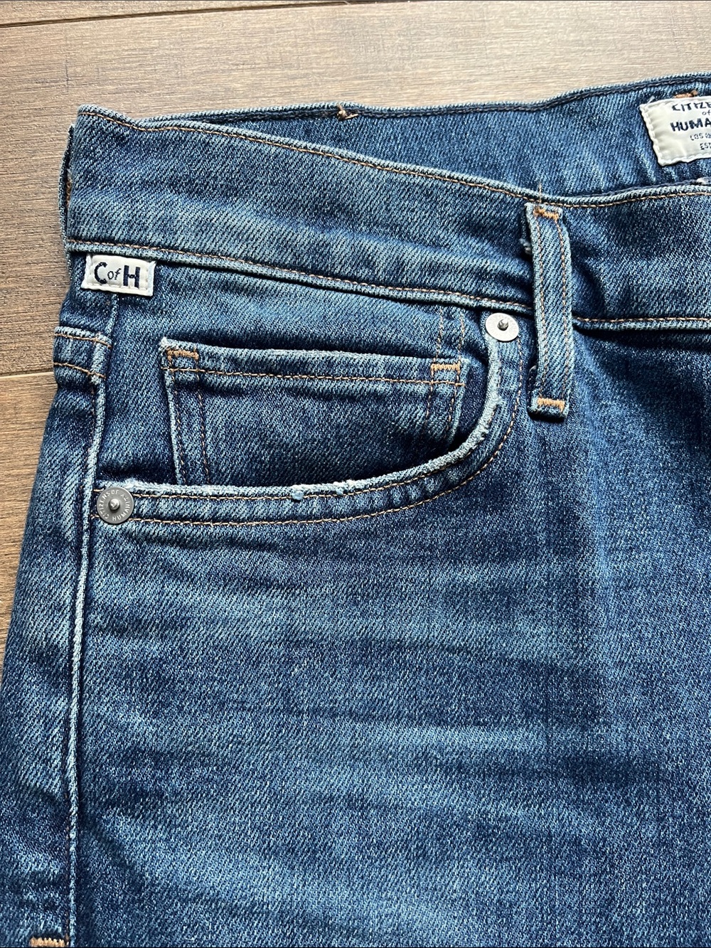 Citizens Of Humanity Olivia High-Rise Slim Premium Denim Jeans - Picture 4 of 11